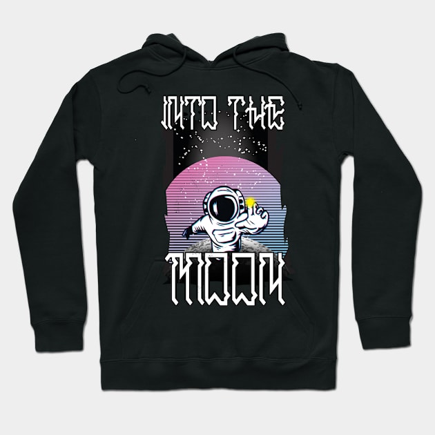 INTO THE MOON Hoodie by MaveriKDALLAS